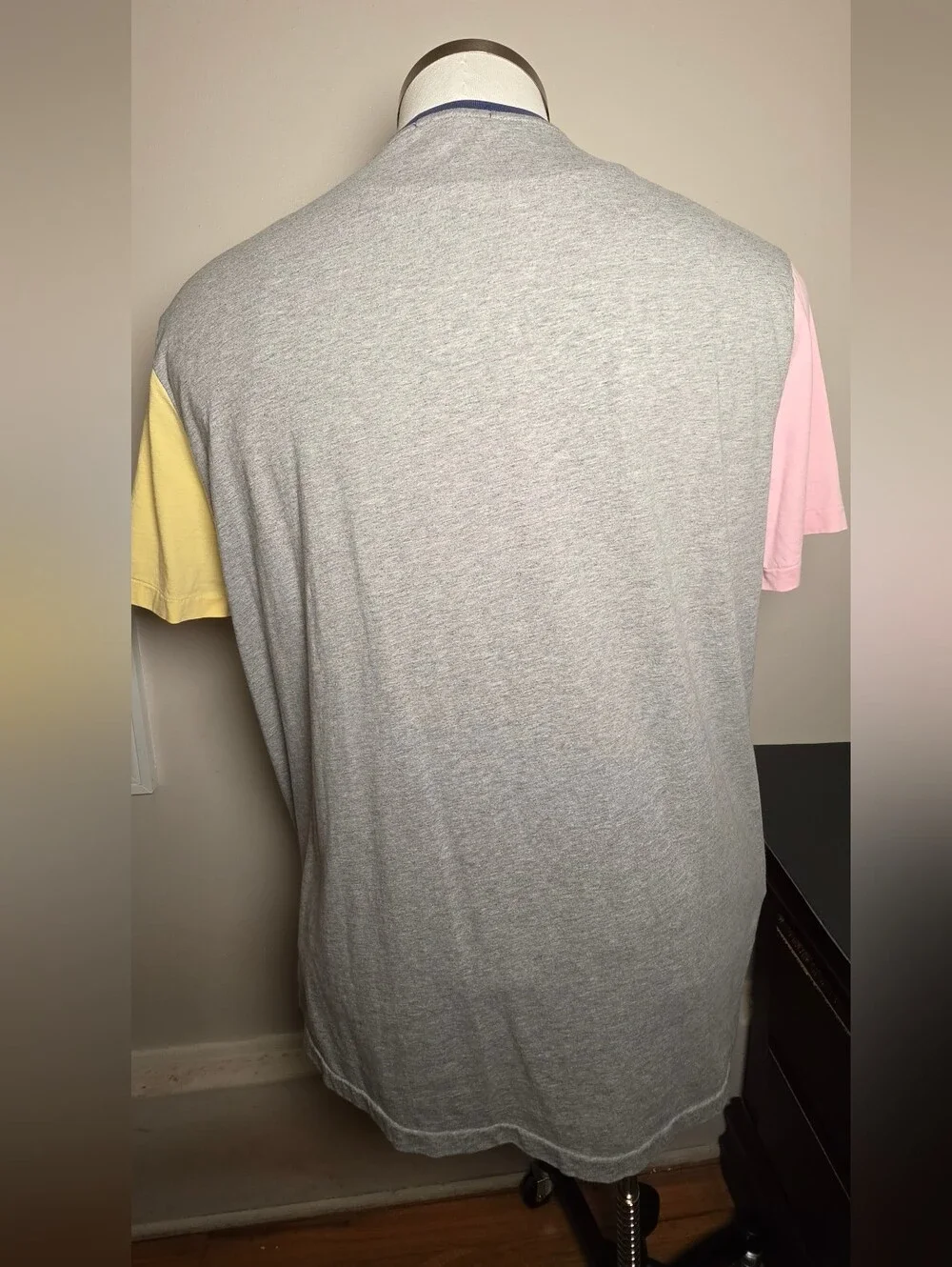 Polo by Ralph Lauren Pastel Colorblock Graphic Crewneck Tee